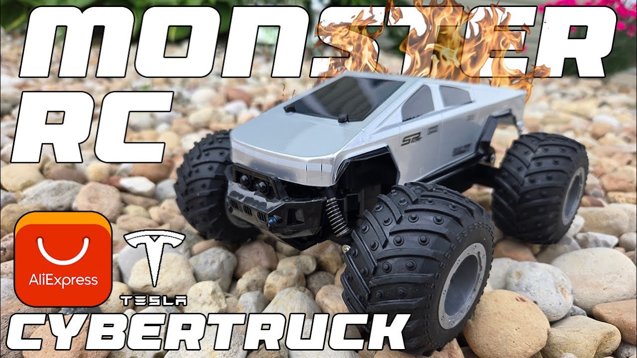 Is this RC Tesla Monster Cybertruck FIRE?? | JJRC Q208
