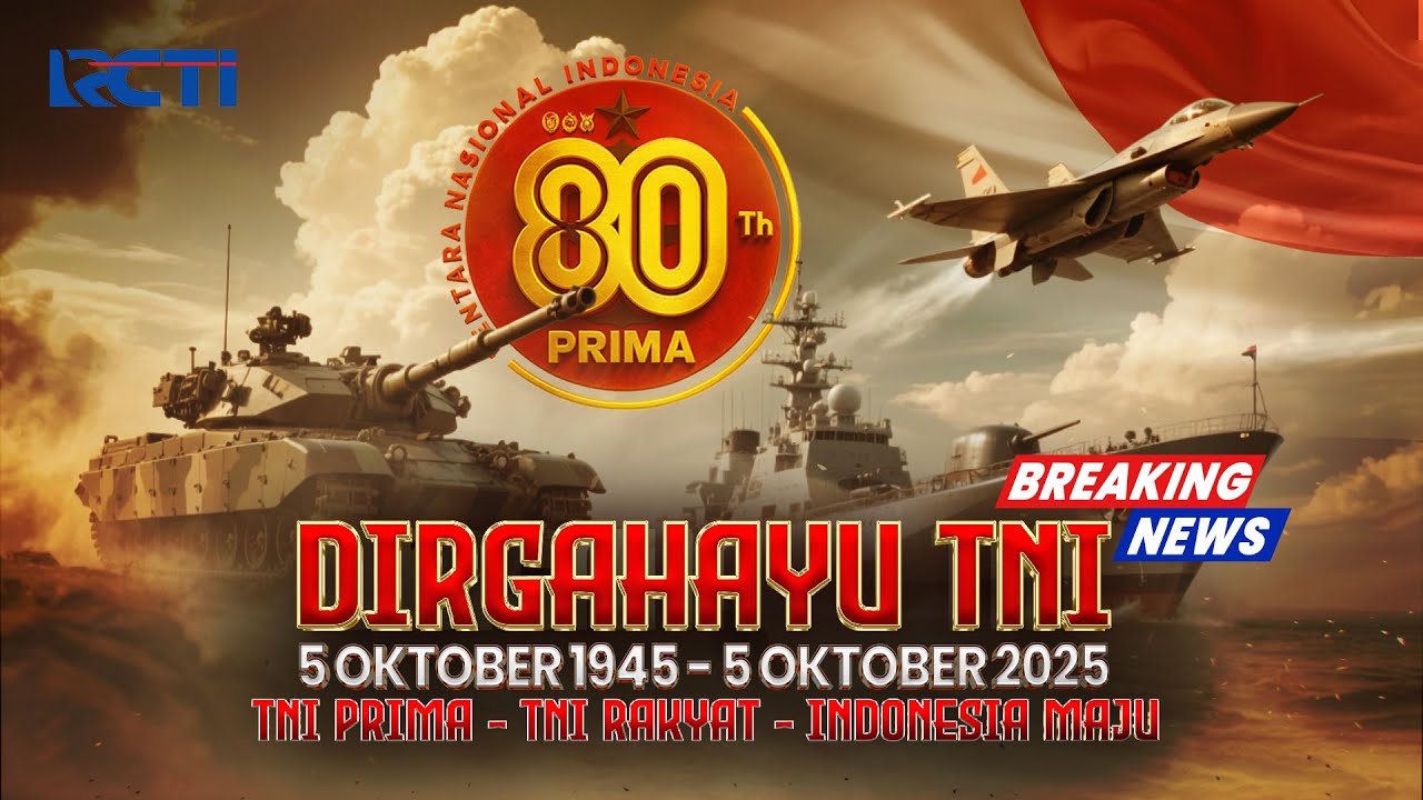 🔴Live Terkini Sederet Alutsista Canggih Dipamerkan Pada Peringatan HUT ke-80 TNI | 05/10