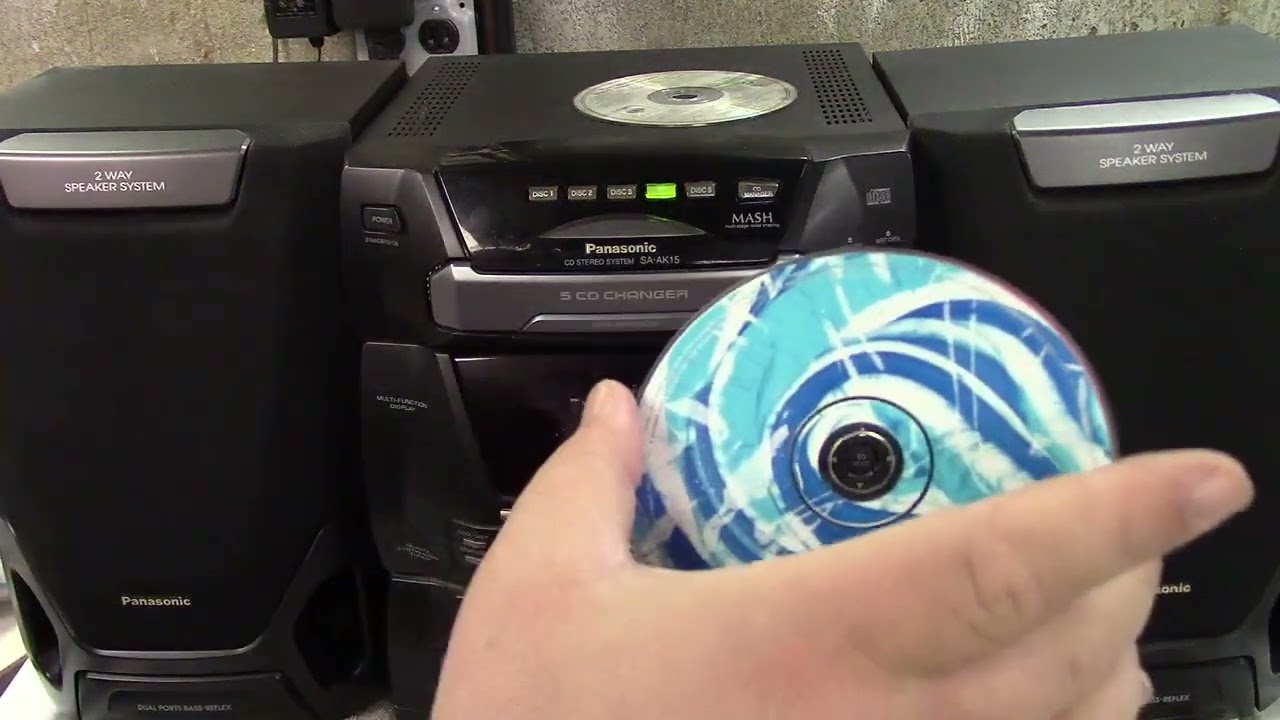 Находка: ВИНТАЖНАЯ стереосистема Panasonic CD, модель SA-AK15