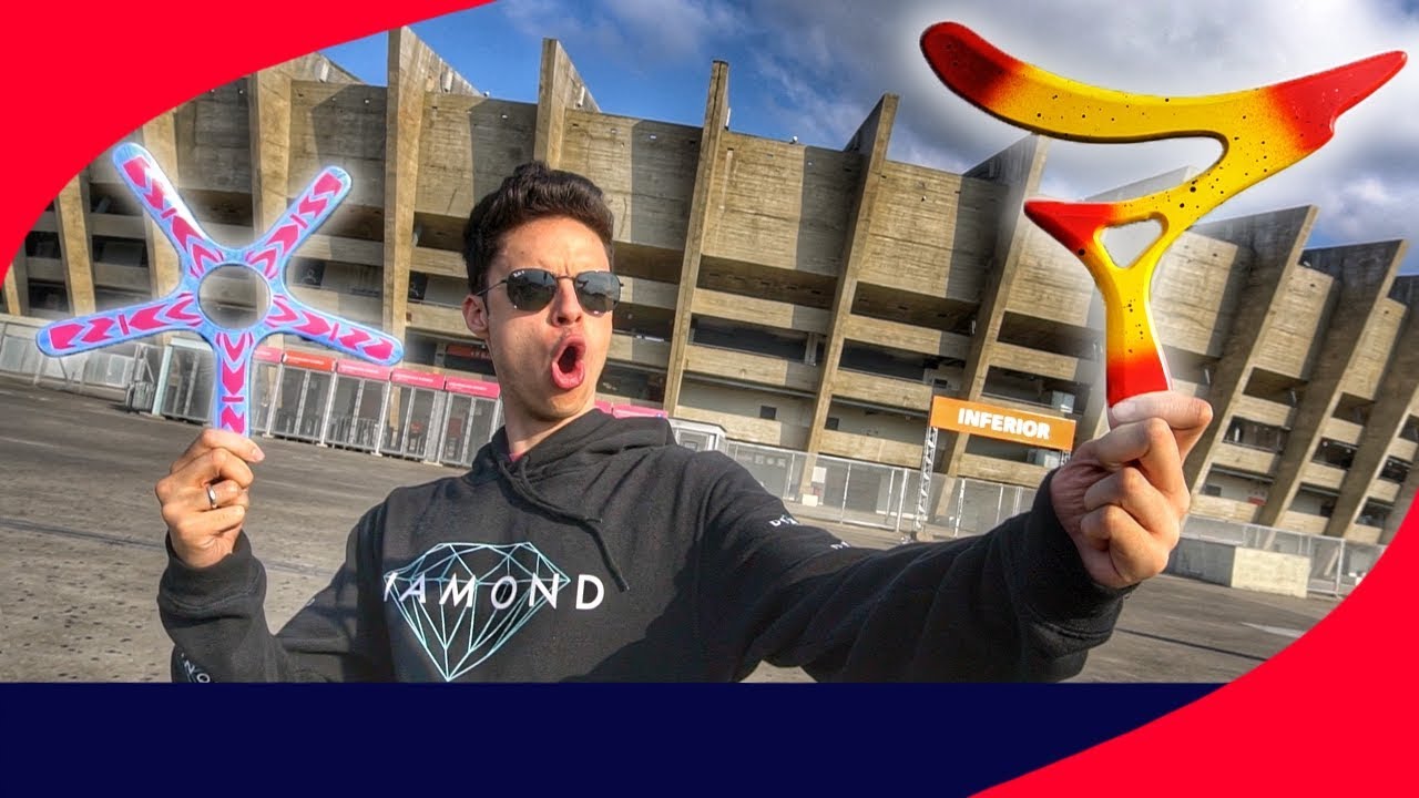 OS BOOMERANGS MAIS RAROS DO MUNDO!!
