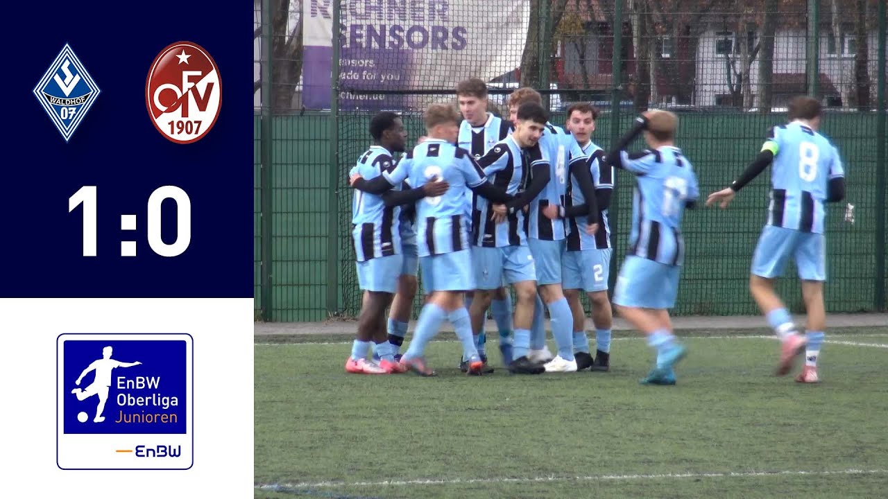 EnBW-Oberliga - A-Junioren: SV Waldhof Mannheim - Offenburger FV 2024/25