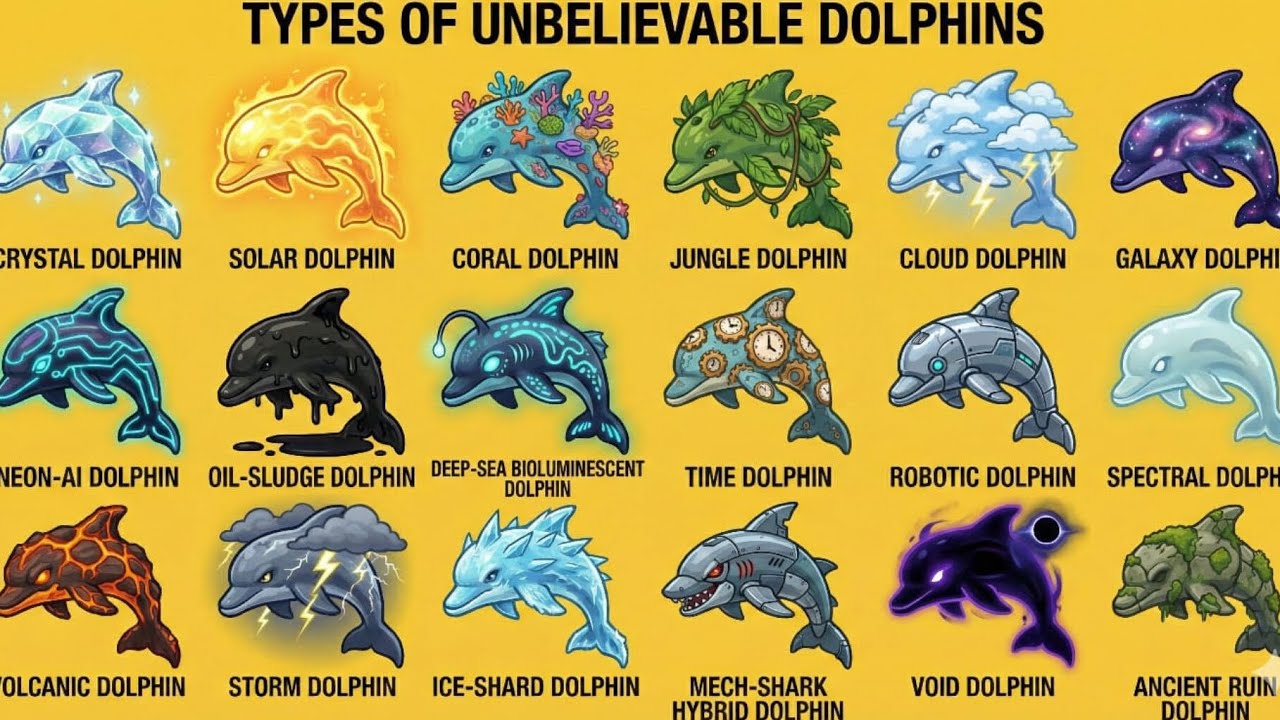 Types of Unbelievable Dolphins You Won&rsquo;t Believe Exist 🐬