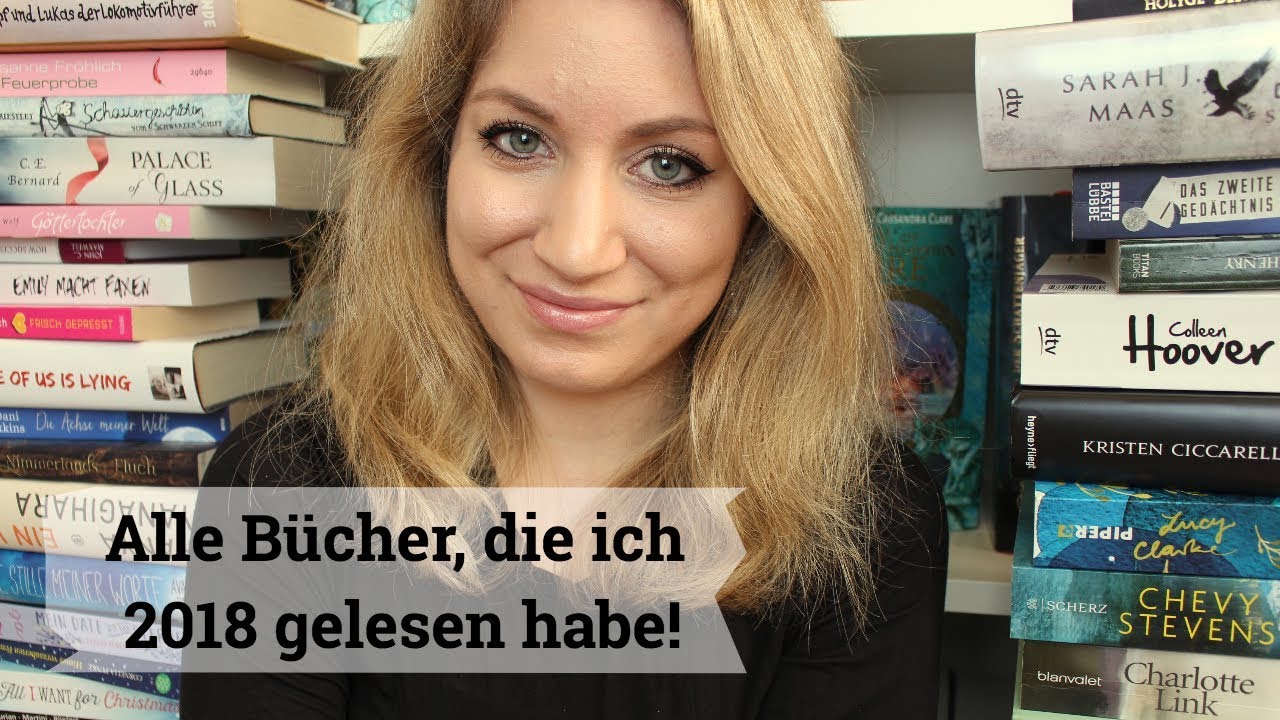 ✨ ALLE Bücher, die ich 2018 gelesen habe - Jahresrückblick 📚