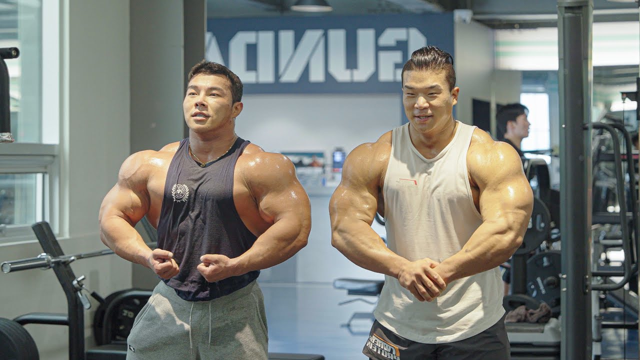 헤비급 보디빌더한테 참교육 당했습니다..