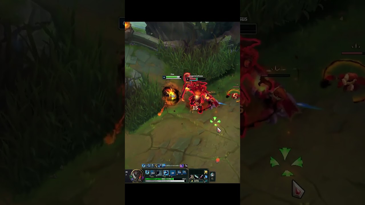 Dzukill vs DesperateNasus - Skill Diff - League of Legends 