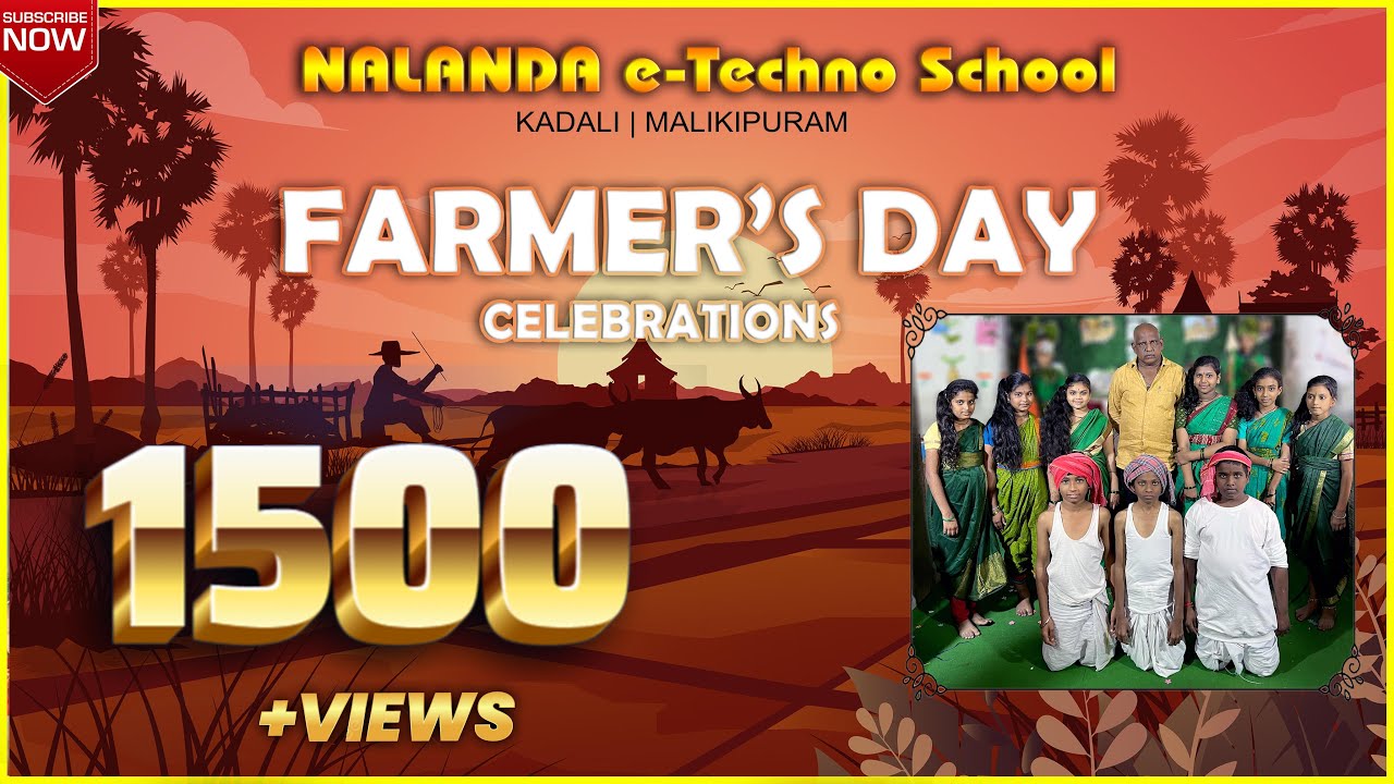 Farmer's Day  Celebrations  || Nalanda School  ||  Kadali | Malikipuram