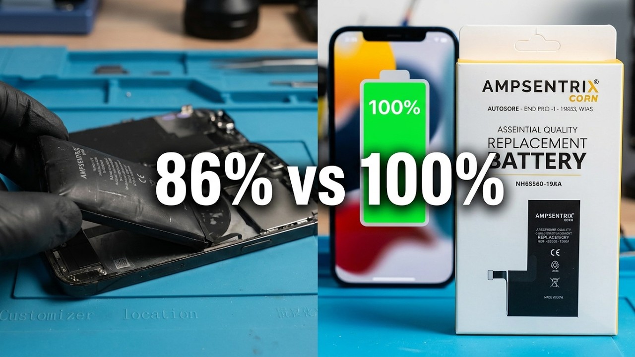 🎥 CAMBIO DE BATERÍA iPhone 13 Pro  URIPROGRAMABLE + MODO DIAGNÓSTICO 🔧📱