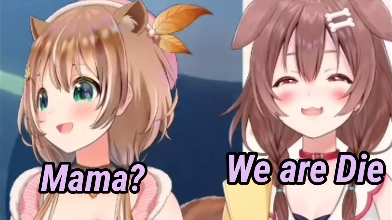 Korone meeting her lost child