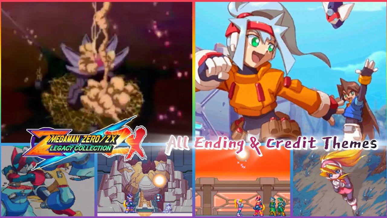 Mega Man Zero/ZX Series: All Ending & Credit Themes (Updated!)
