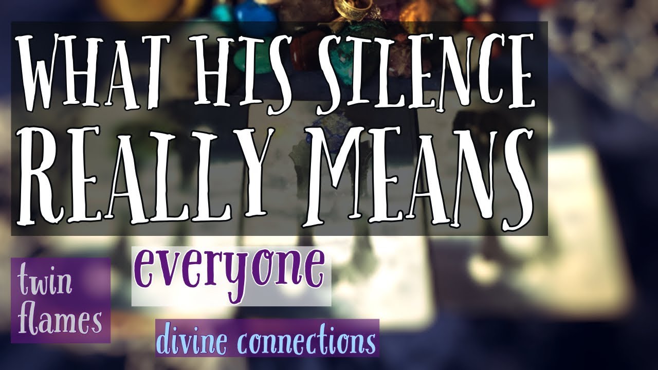 ❤️ PICK A CARD: What his SILENCE really means?!❤️