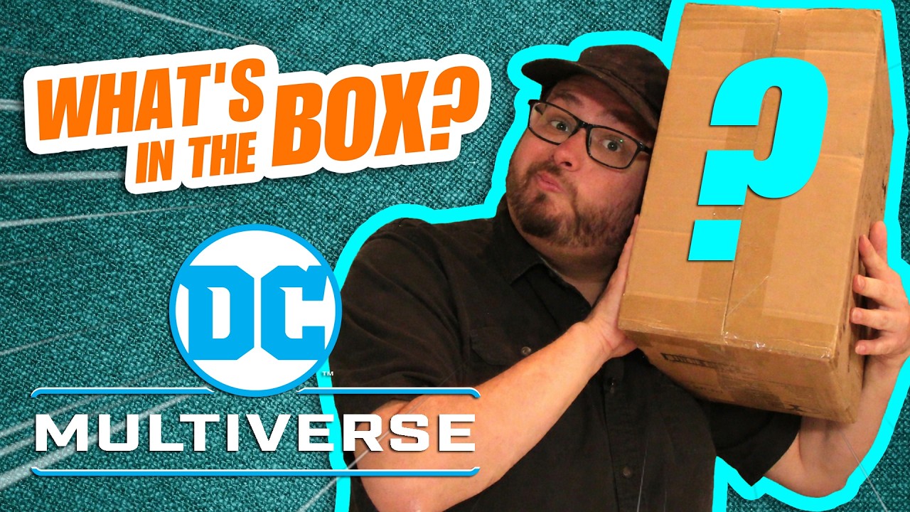 Распаковка сюрприза: образцы фигурок McFarlane Toys DC Multiverse! Что в коробке?!