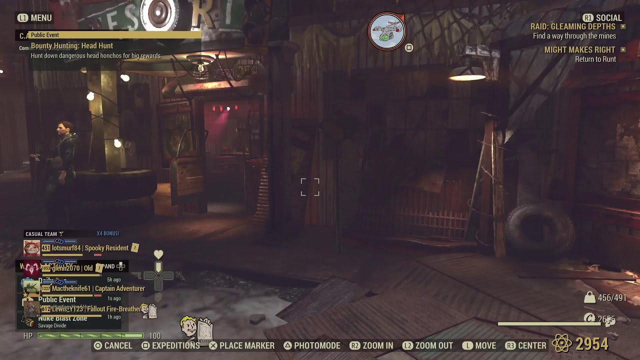 Fallout 76 - Head Hunts & Farming