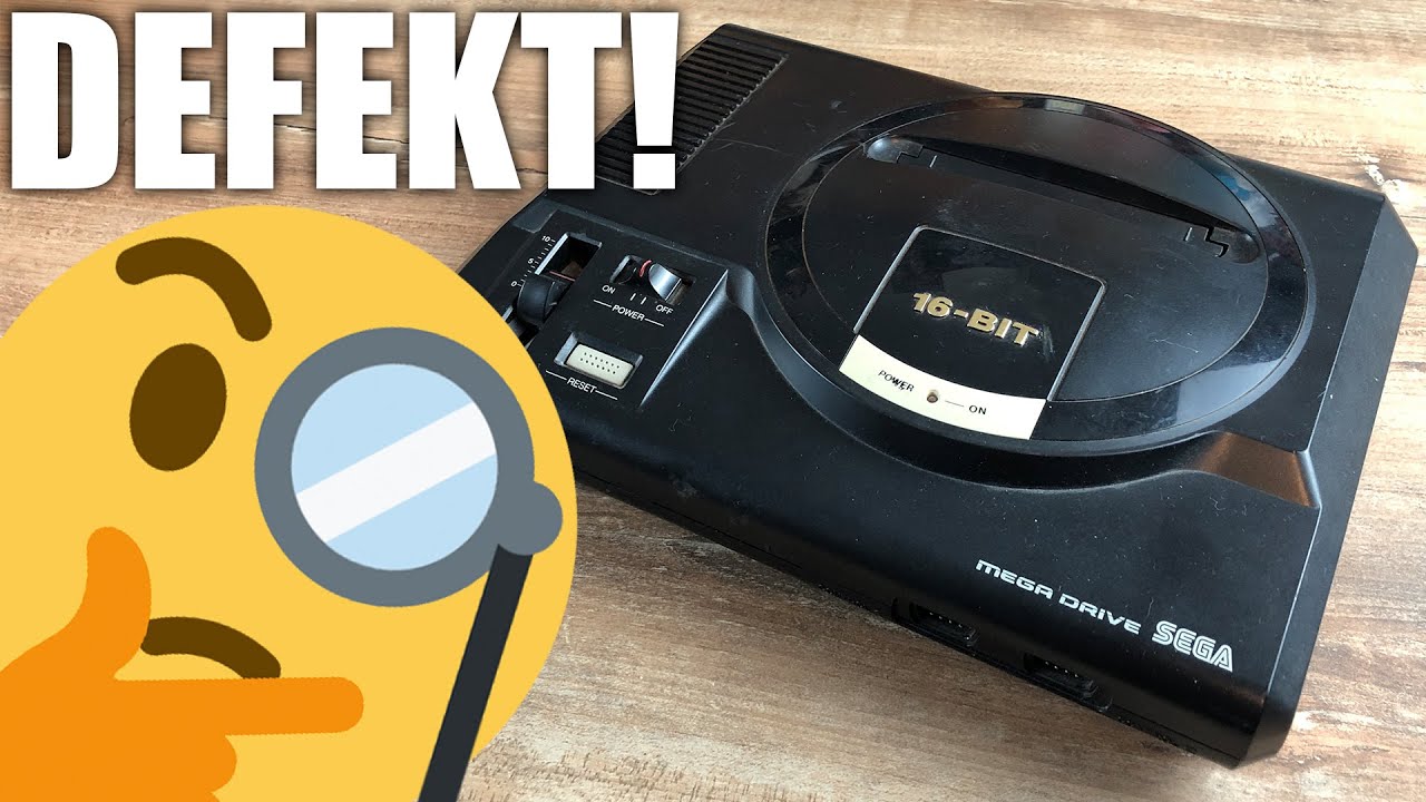 😬 Ein defektes Sega Mega Drive von eBay Kleinanzeigen