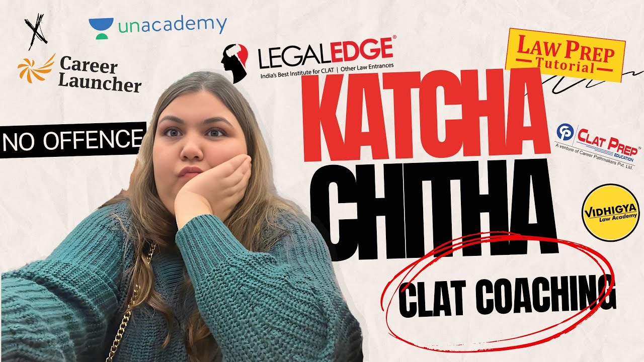 Which CLAT coaching to join? | LegalEdge | LawPrep | CL etc. | #clat