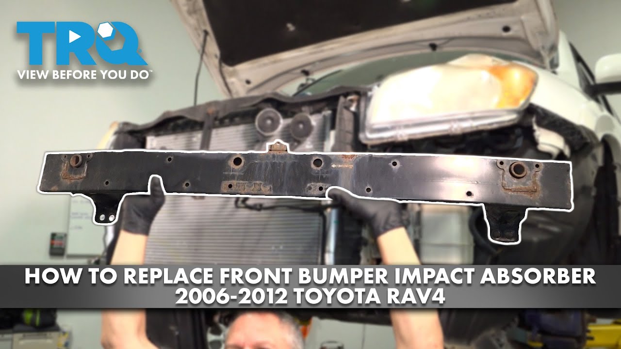 How to Replace Front Bumper Impact Absorber 2006-2012 Toyota RAV4