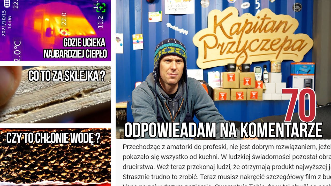 Gdzie  ucieka ciepło z kampera? Czy lekka sklejka jest dobra? Odpowiadam na komentarze!