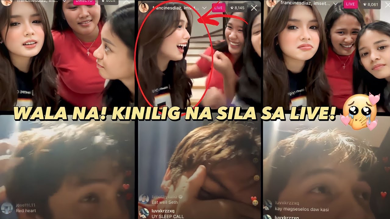 FRANSETH UPDATE: Seth sinuyo si Francine sa IG Live (sweet)
