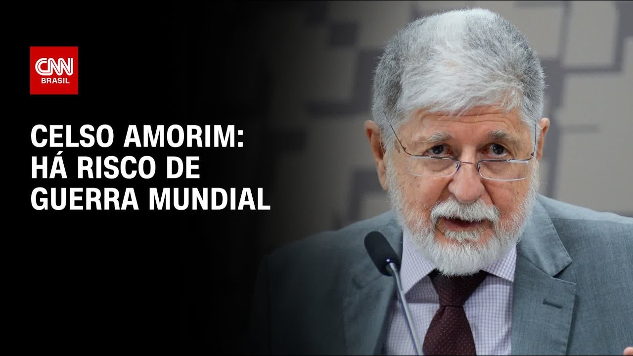 H&aacute; risco de guerra mundial, diz Celso Amorim &agrave; CNN | CNN 360&ordm;