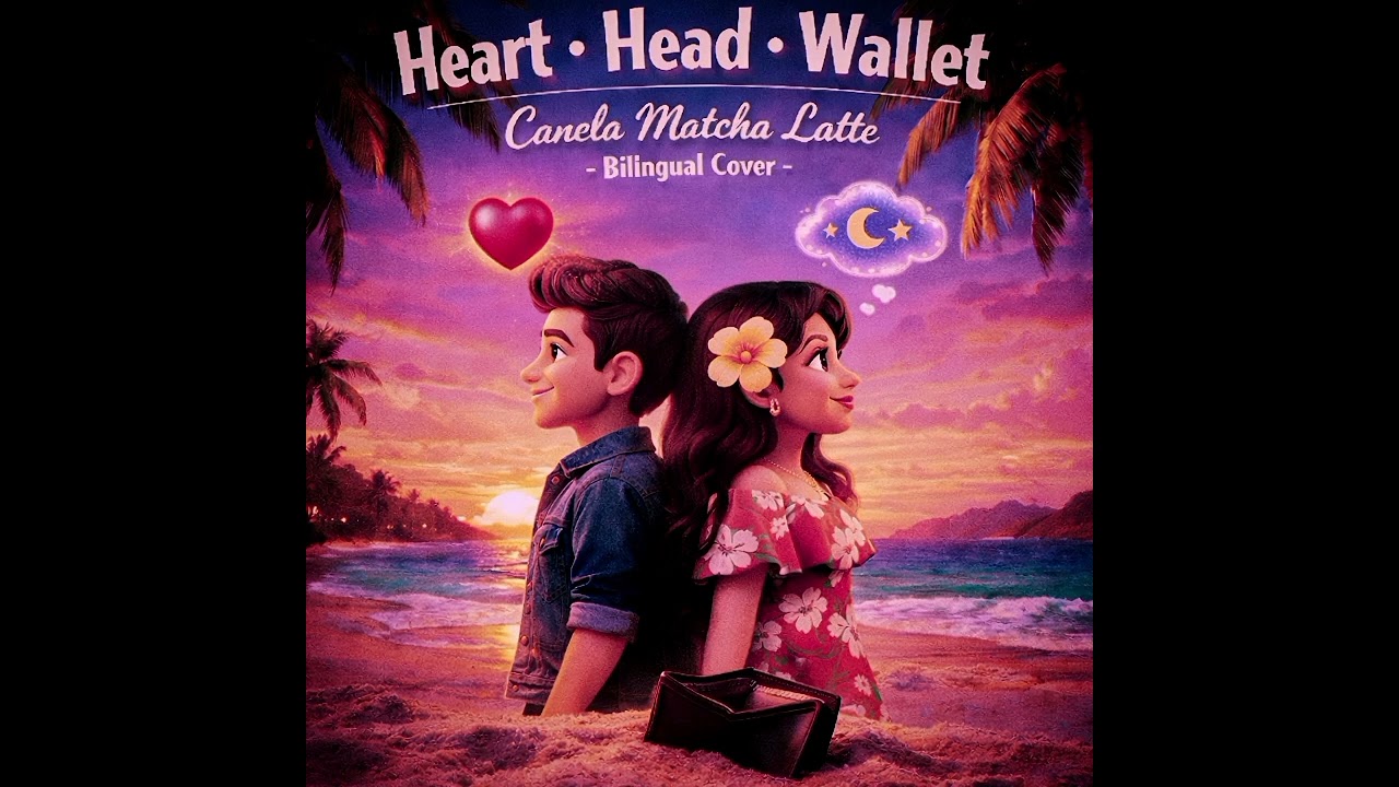 Heart 💗, Head 🗣️, & Wallet 💸 (Bilingual Cover) - Canela Matcha Latte 