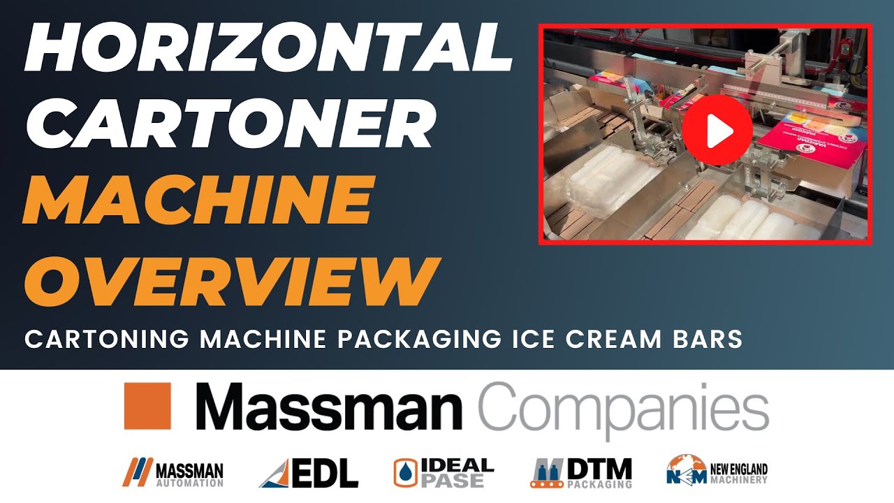 Horizontal Cartoner - Ice Cream Bars