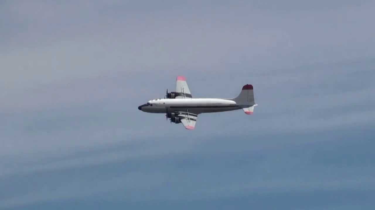 4th ANNUAL HOLLISTER AIRSHOW   DOUGLAS DC--4
