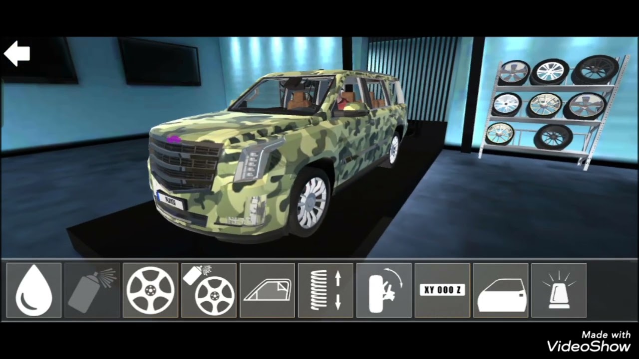 Car Simulator Escalade Driving Modified Cadillac Escalade 