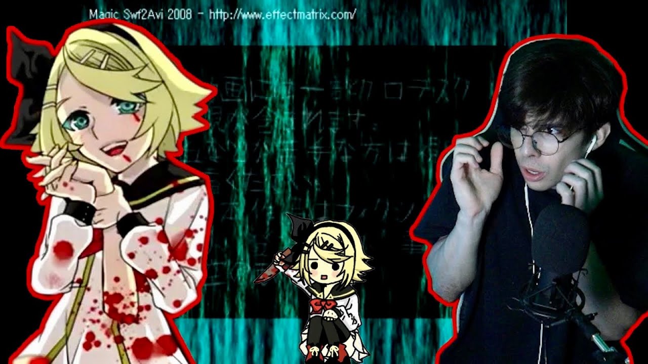 WTF IS THIS | Fear Garden - Kagamine Rin (恐怖ガーデン) Vocaloid REACTION