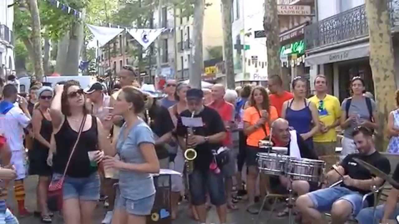 La Banda Els Tirons à la Feria de Céret 2014 