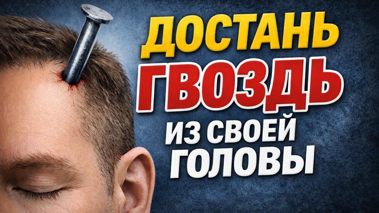 Достань гвоздь из своей головы: как начать жить полной жизнью