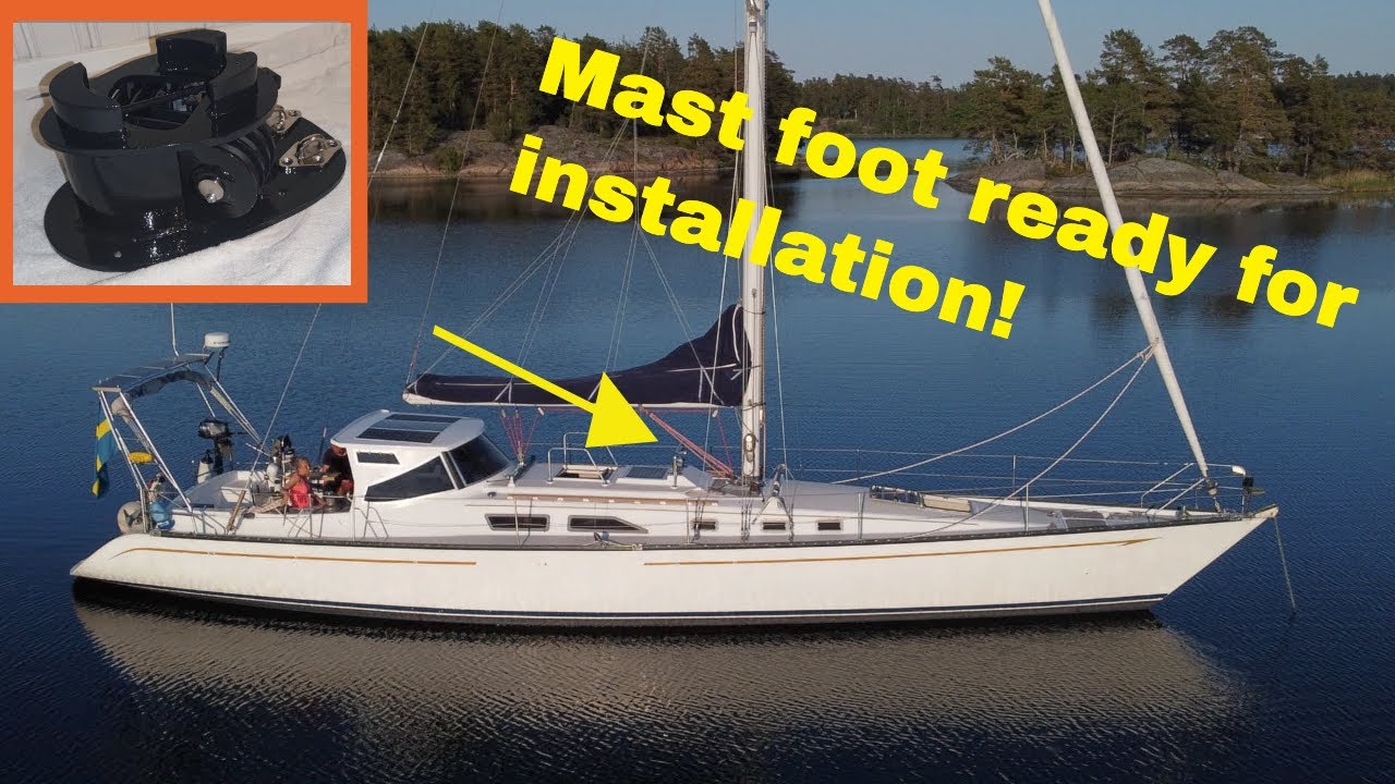 Sailboat mast project | mast foot step II.