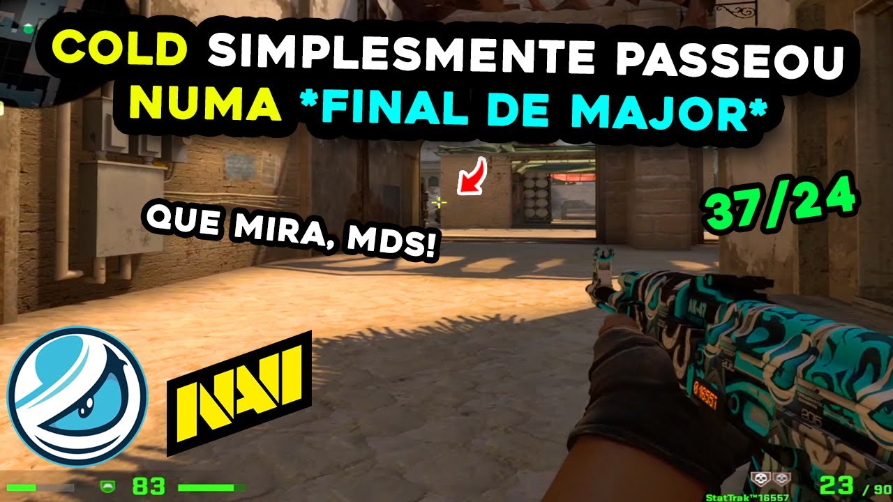 [a mira dele era INSANA!] COLDZERA POV VS NAVI NA GRANDE FINAL DO MAJOR MLG COLUMBUS 2016!