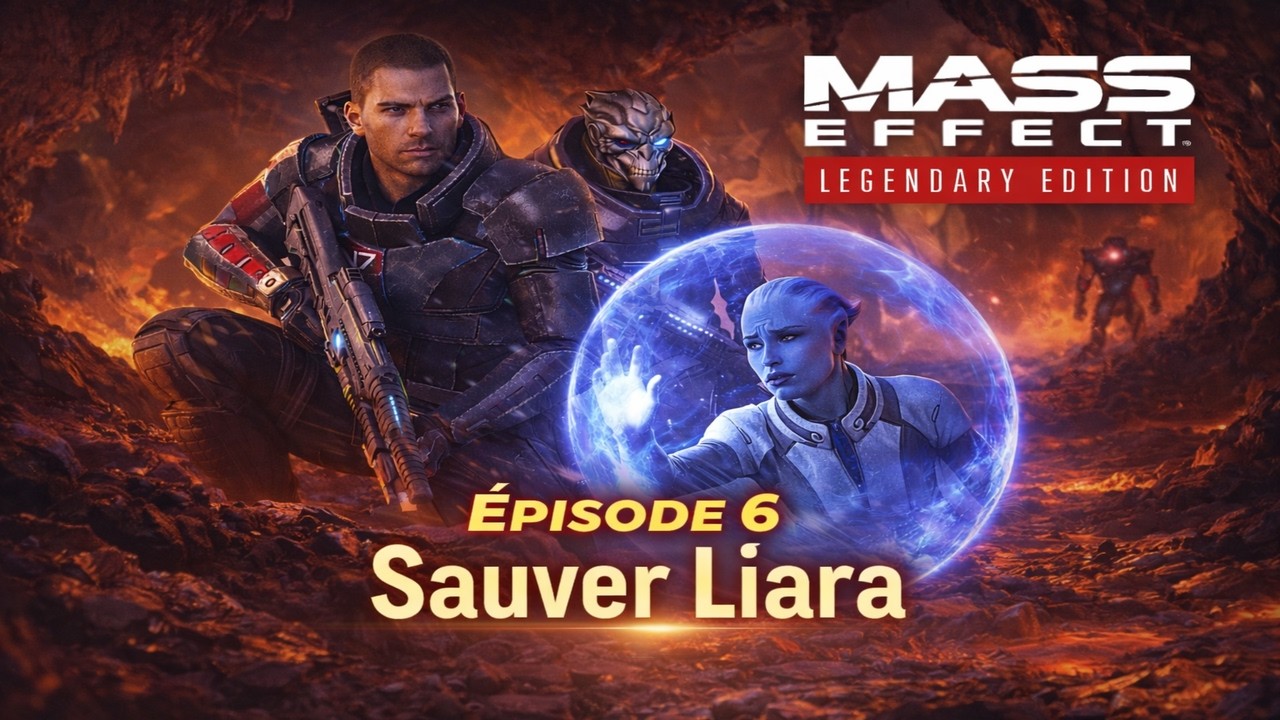 Mass Effect 1 – Épisode 6 : Sauver Liara 🔥 (Mass Effect Legendary Edition)
