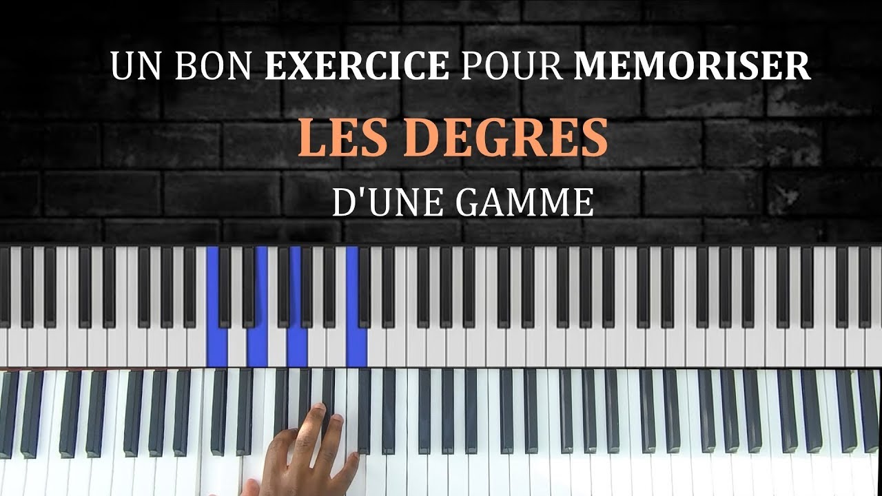 Un bon exercice pour MÉMORISER LES DEGRÉS d'une gamme - Lesson #23