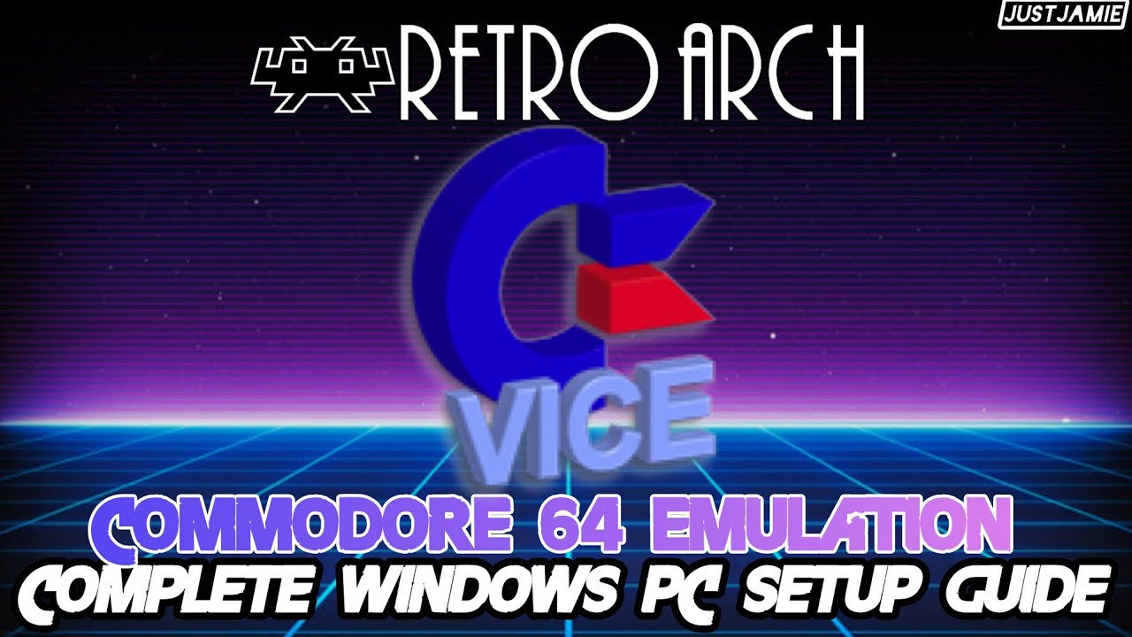 Настройка Commodore 64 с эмуляцией Retroarch 
