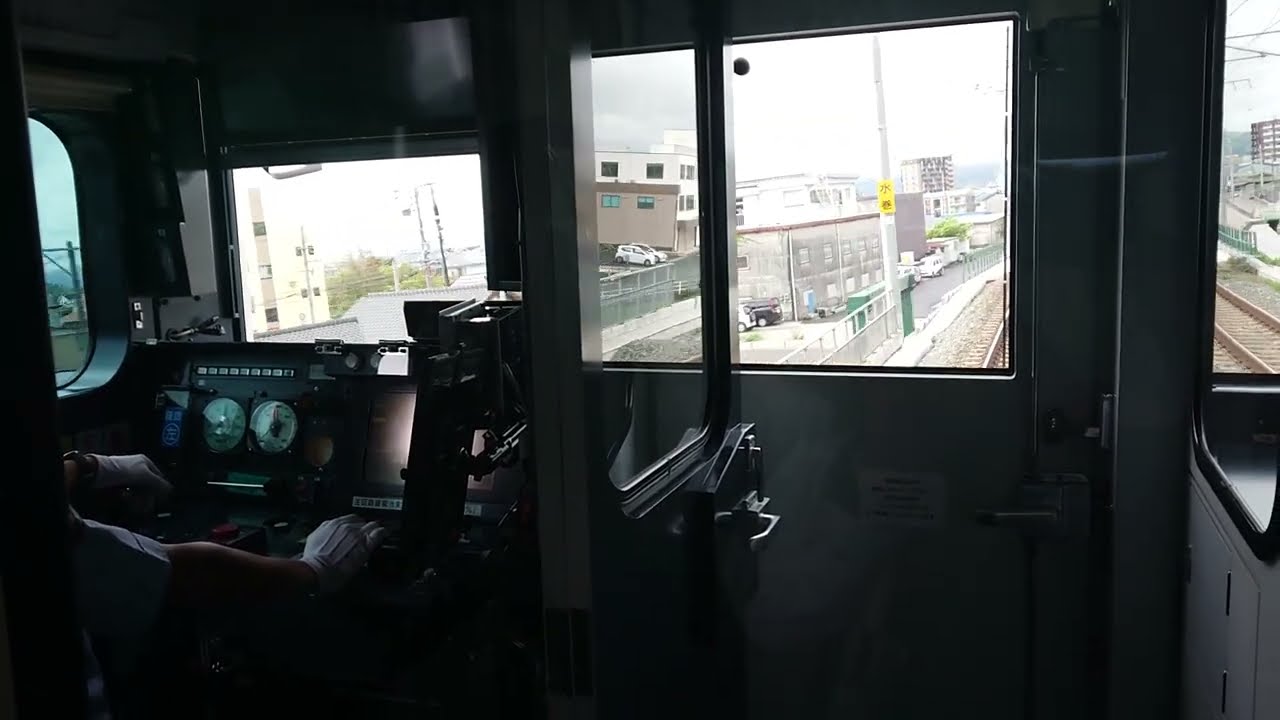 819系 自動運転 前面展望