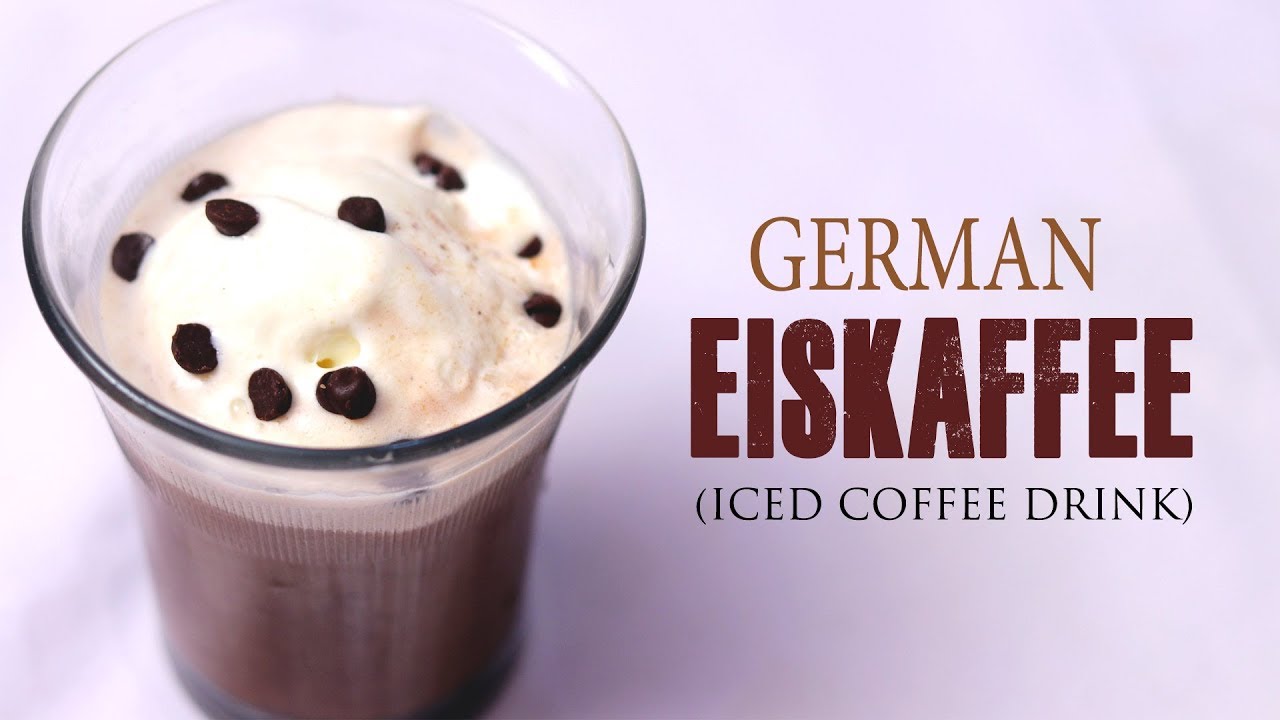 German Style Eiskaffee at Home! | How to Make Iced Coffee Drink | Eiskaffee Recipe | Wow Recipes