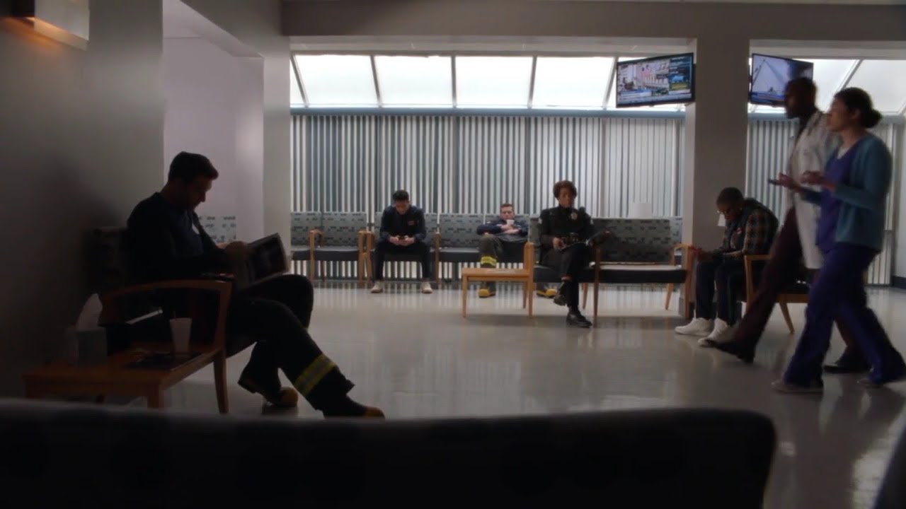 9-1-1  5x06  Bobby and Athena, Buck and Eddie  Hen+ Ravi