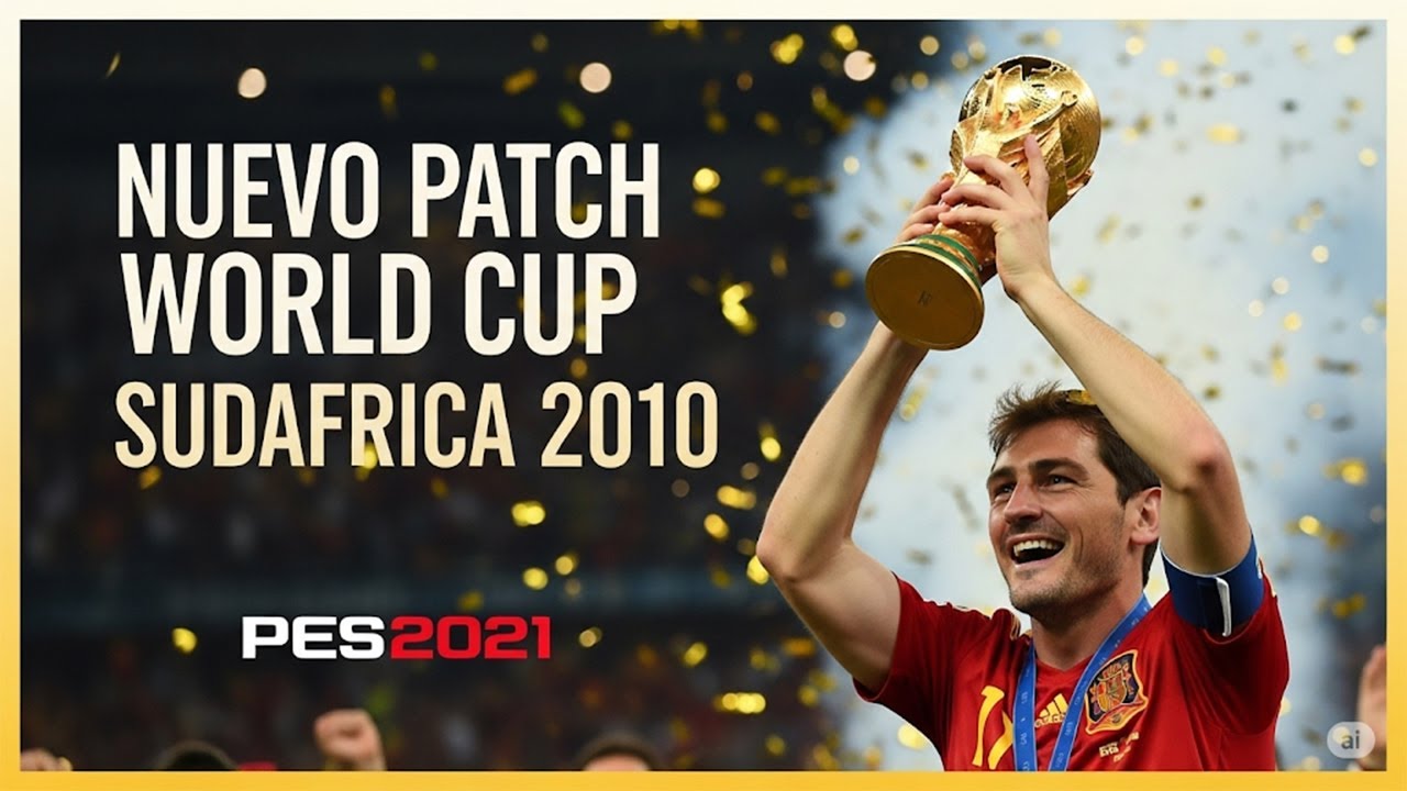 NUEVO PATCH WORLD CUP SUDAFRICA 2010 - PES 2021 PC