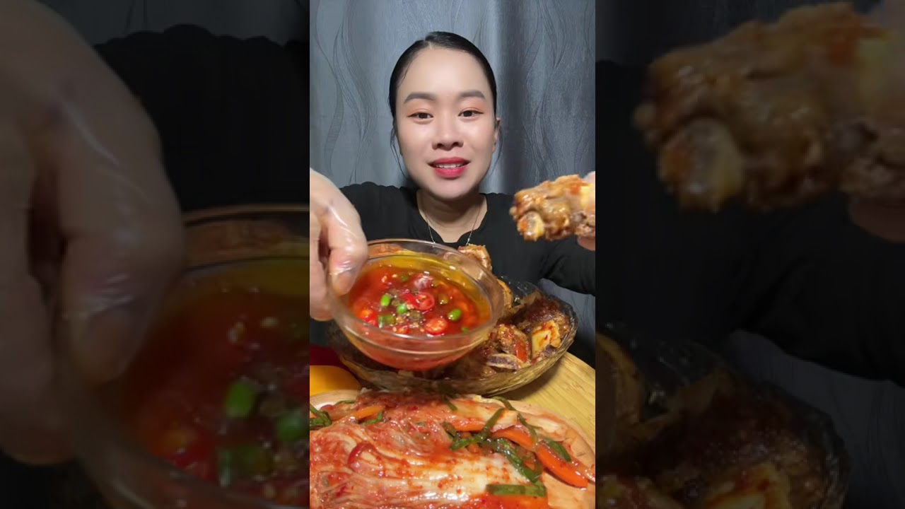 Ê nha thịt bò nha , k phải cố thắg🤭❤️##mukbang##ancungtiktok##tuybo