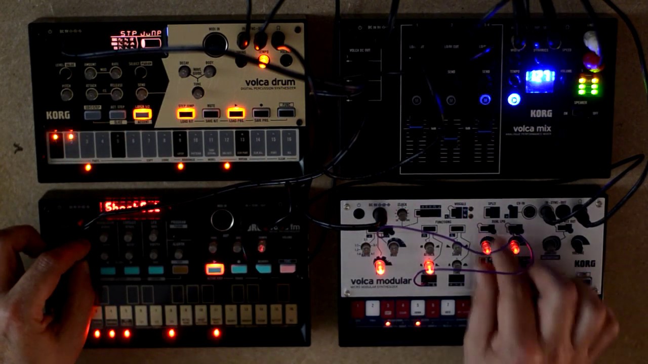 Pulse : Something Progressive on Volca Drum | FM | Modular