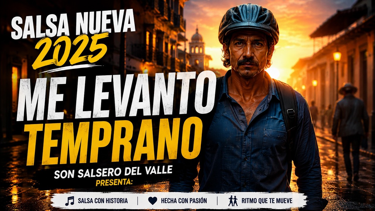ME LEVANTO TEMPRANO [ Salsa 2025 ]