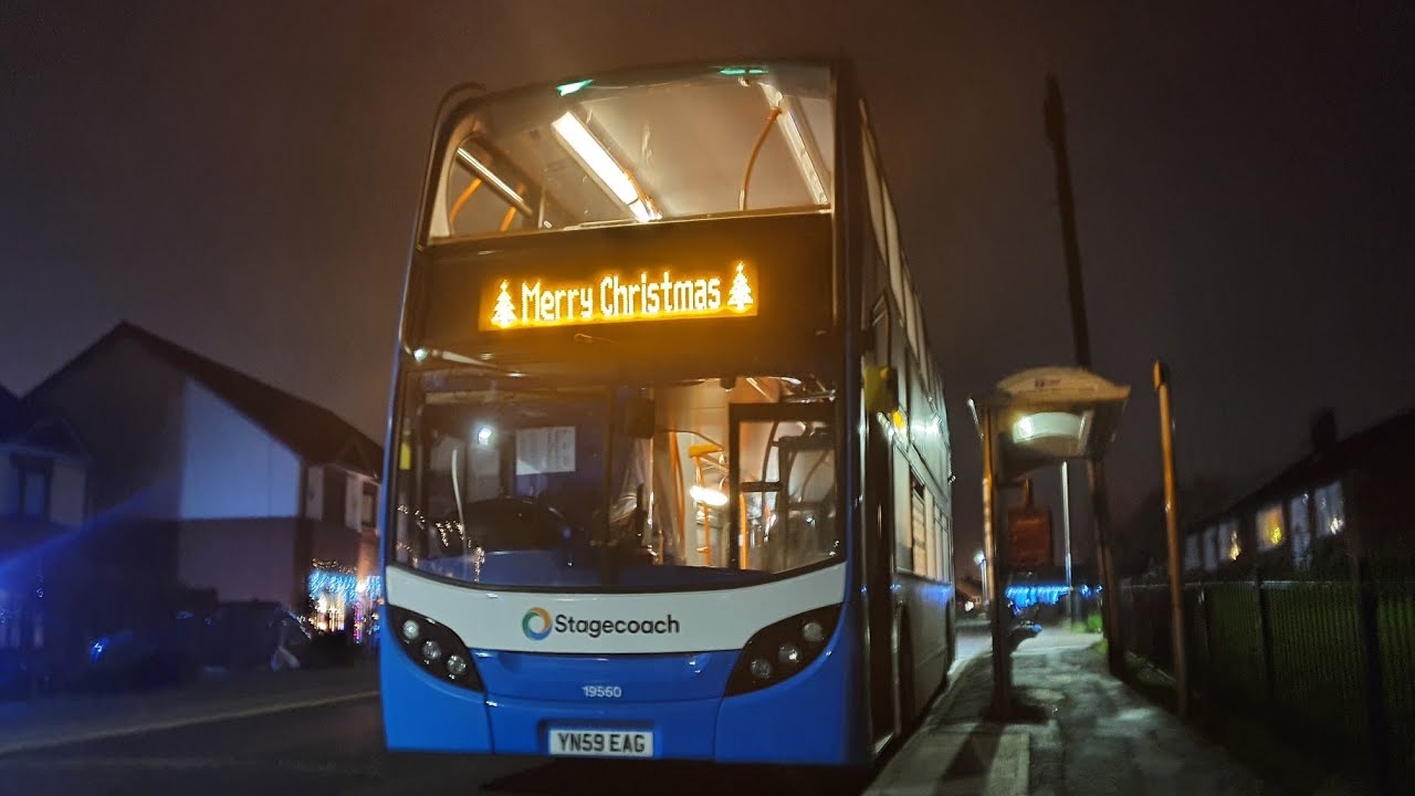 Stagecoach Yorkshire Alexander Dennis Enviro 400 19560 YN59 EAG | | Route 57 from Royston |