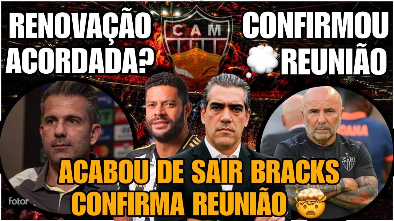 ⚪BRACKS ADIMITIU ERRO🔥CONFIRMADO REUNI&Atilde;O🧾RENOVA&Ccedil;&Atilde;O SAIU DO PAPEL⚫ BASE⚽ARTILHEIROS⚪LYANCO2️⃣MILH&Otilde;ES