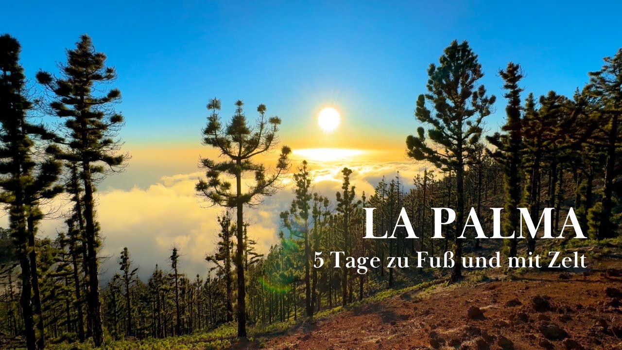 Extreme hiking on La Palma: 5 days of solo trekking with a tent and 8 liters of water