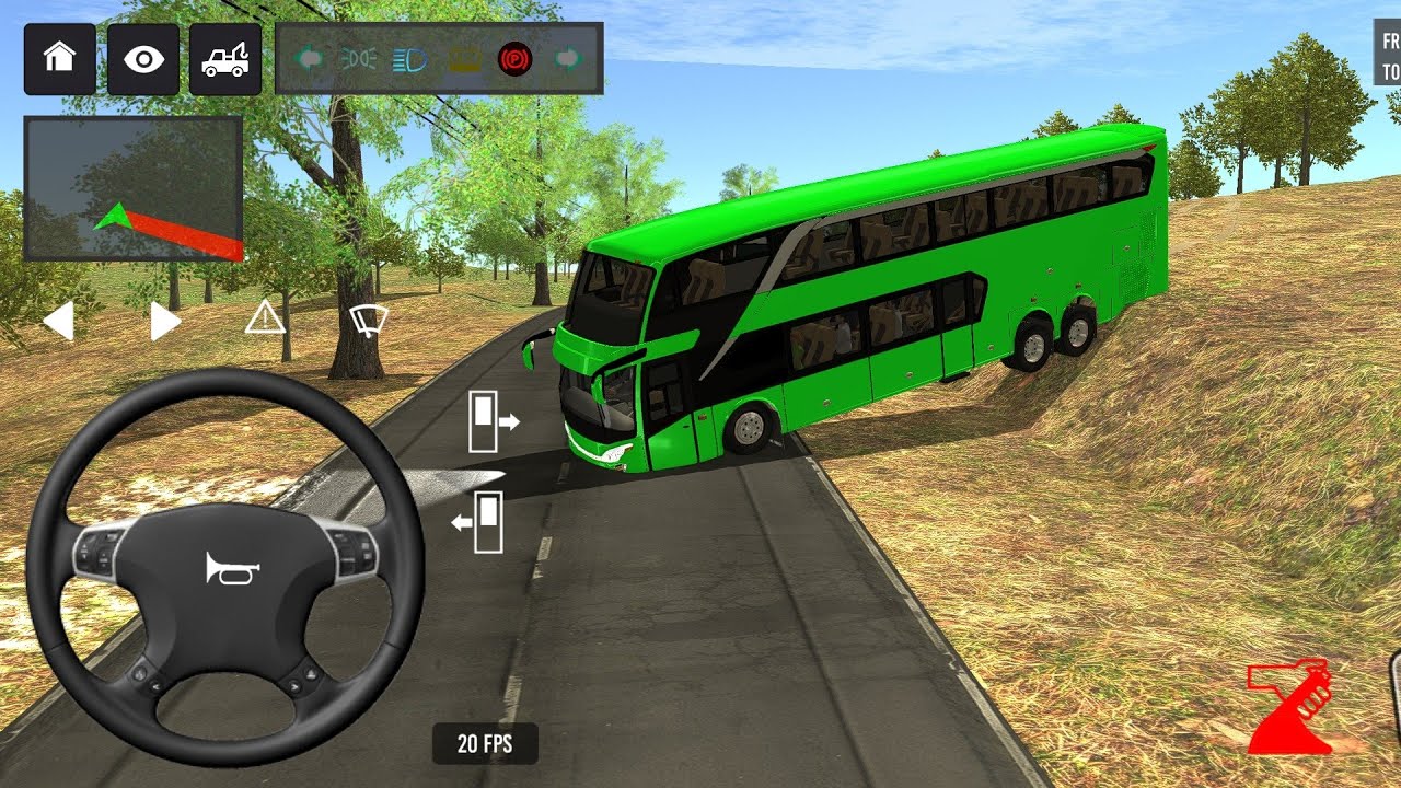 😭😱BUS Simulator Indonesia ll 💥 new euro coach bus simulator indonesia ll #bus #simulator #gameplay 