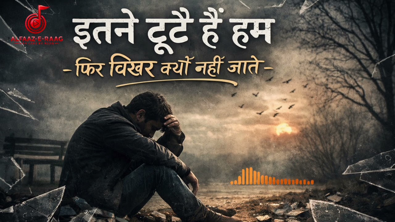 Itne Tute Hain Hum Fir Bikhar Kyu Nhi Jaate | Sad Ghazal 2026 | Heart Touching Hindi Song
