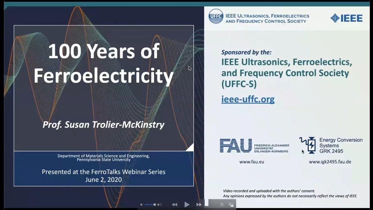 100 Years of Ferroelectricity