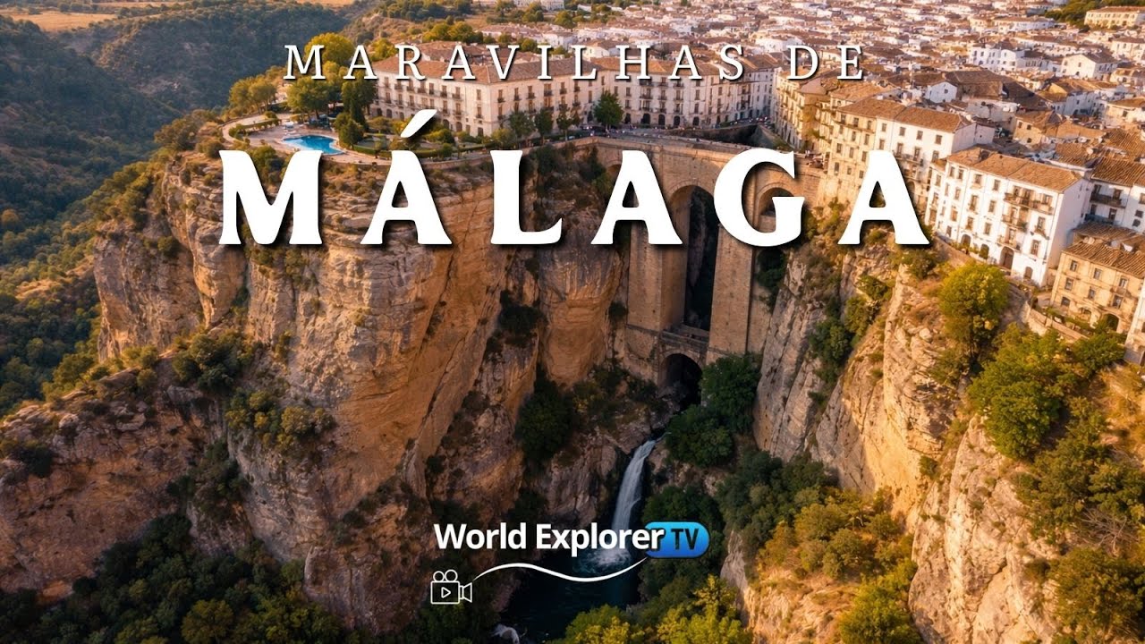 Maravilhas de Málaga | Os lugares mais bonitos de Málaga, Espanha | Vídeo de Viagem em 4K