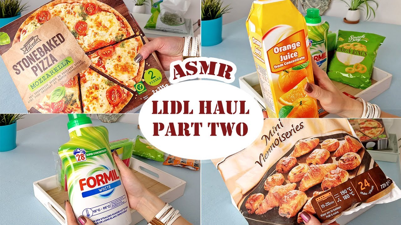 ASMR Lidl Grocery Haul for 3 Weeks 🛒 (Soft-Spoken) • Part 2 of 2