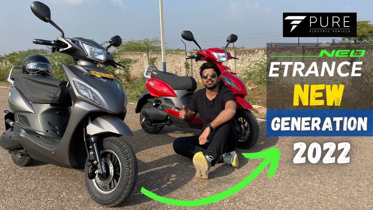 PURE EV ETRANCE NEO *LATEST GENERATION* 2022 REVIEW 👌🏻 Pure EV Etrance Neo Electric Scooter